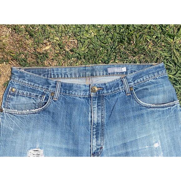 Vintage Y2K Levi’s SilverTab Baggy Fit Light Wash Blue Jeans Men’s 38x30 - Picture 4 of 11